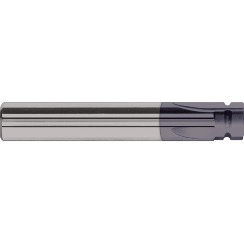 Concave Radius End Mills - 0.1094″ (7/64″)Radius × 0.6250″ (5/8″) Cutter Diameter Carbide Concave Radius End Mill, 4 Flutes, AlTiN Coated