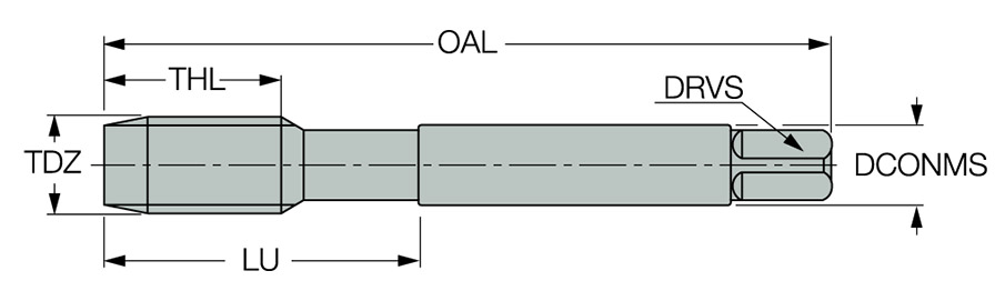 TPGN M-2.5X0.45-S PMTC