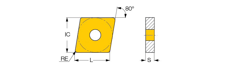 CNMG 644-NR IC9150
