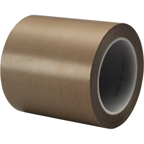 3M PTFE Glass Cloth Tape 5451 Brown 6″ × 36 yd 5.6 mil