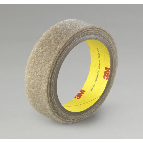 3M Flame Resistant Loop Fastener SJ3418FR Beige 5/8″ × 50 yd